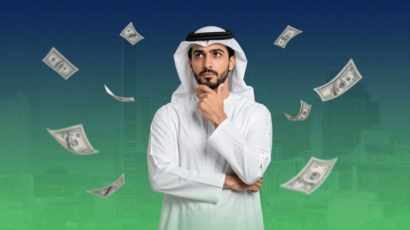 Persoană analizând riscuri financiare și decizii.