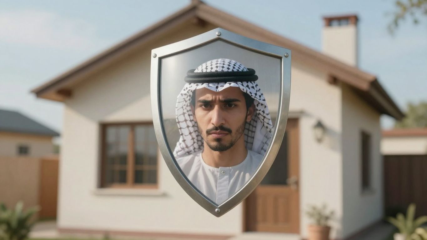 Casa protegida por seguro de responsabilidad civil.