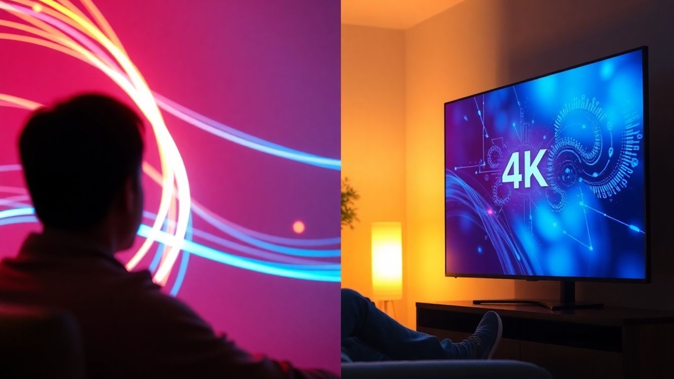 Internet rápida para streaming 4K em 2025.