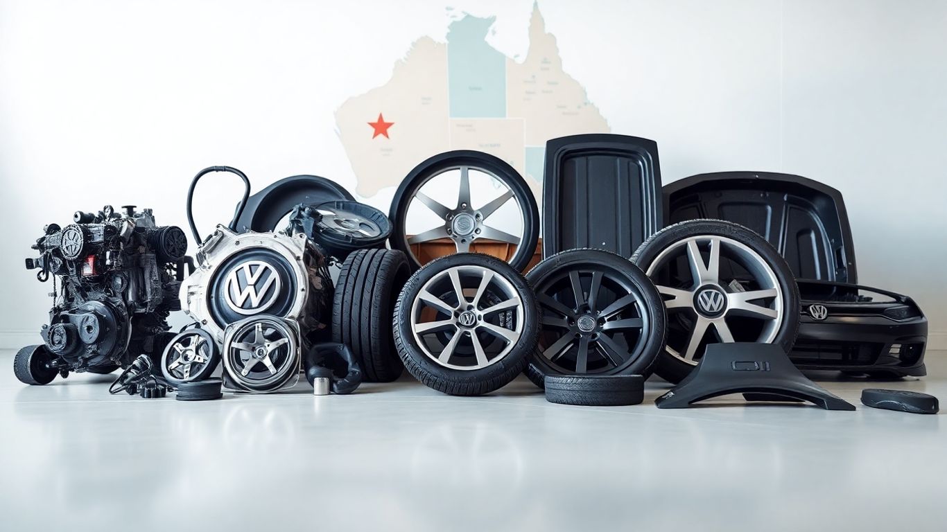 Volkswagen parts ready for nationwide delivery across Australia.