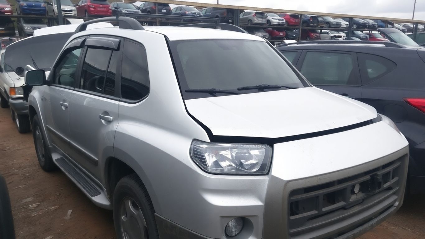 Mitsubishi Challenger SUV in Adelaide wrecking yard