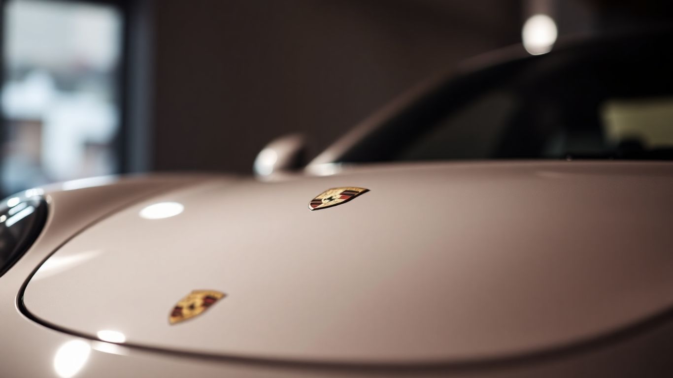 Porsche 911 Turbo S with iconic crest at IAA Mobility