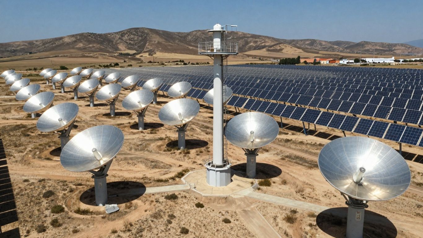 Centrale solaire Gemasolar en Andalousie