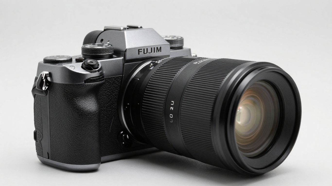 Fujifilm camera and lens photography equipment