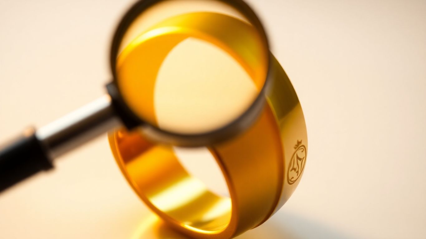 黄金首饰上的标记：意义和投资重要性。