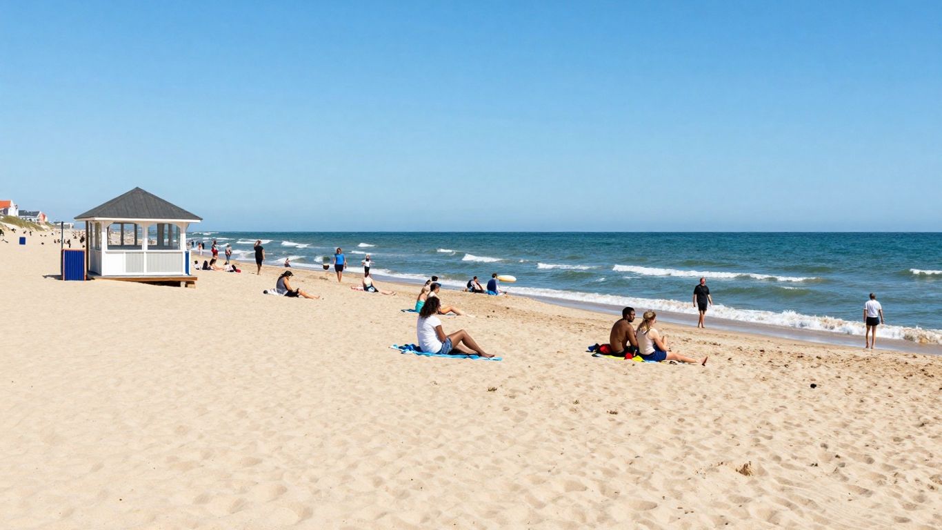 Strandpaviljoen Paal 10 met zon, zee en strand