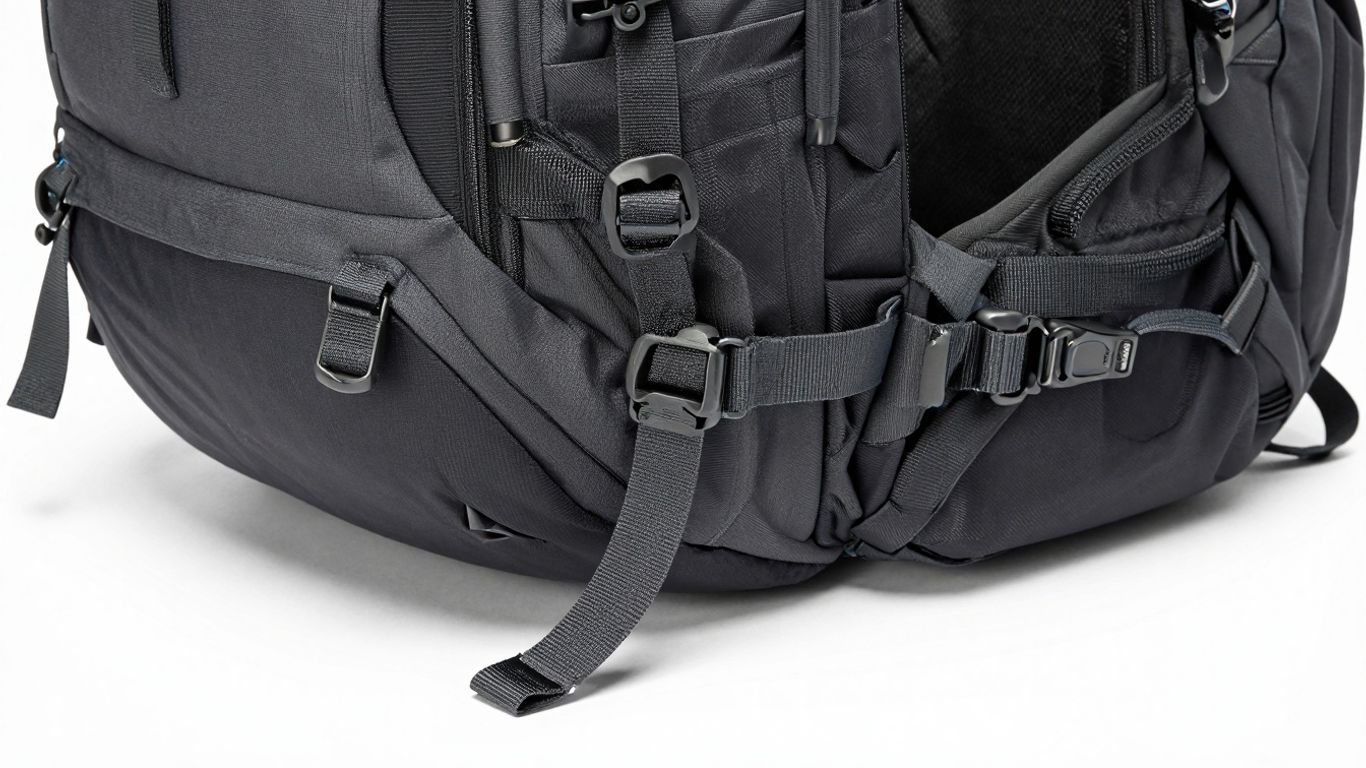 Osprey Aether Plus 85 backpack exterior details