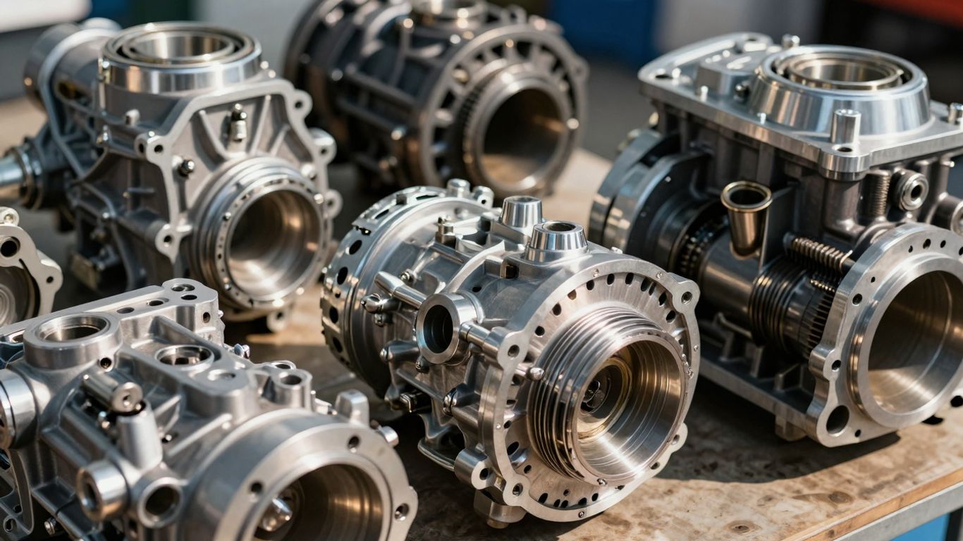 Automotive gearboxes and mechanical parts