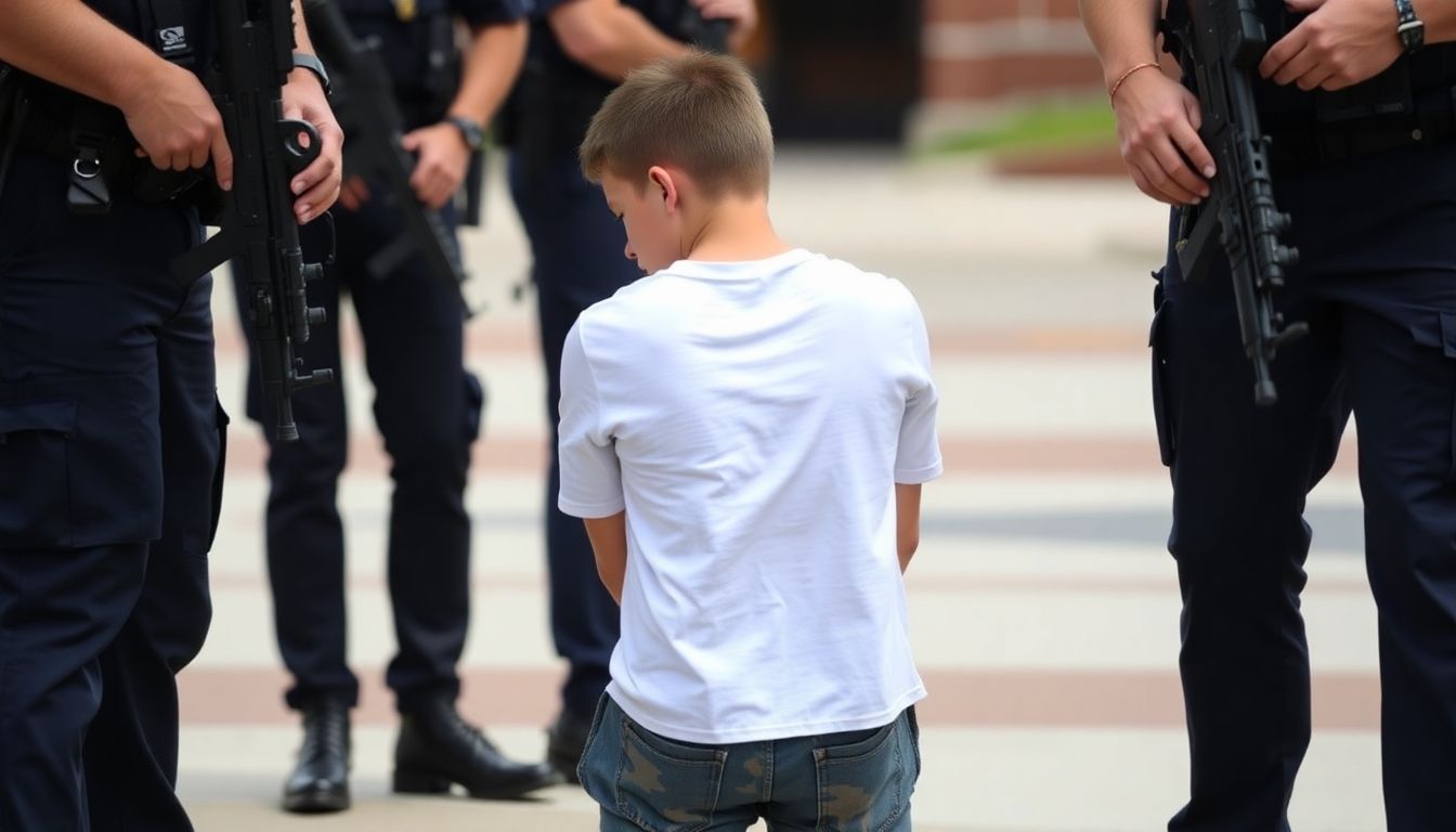 Teenager handcuffed by police after AI mistake.