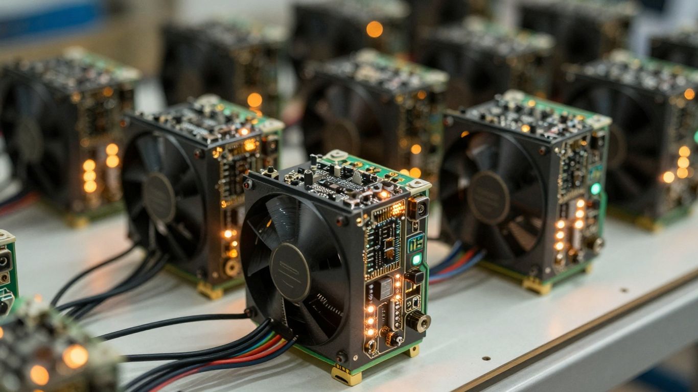 Analytics Dashboard for ASIC Mining Farm Owners