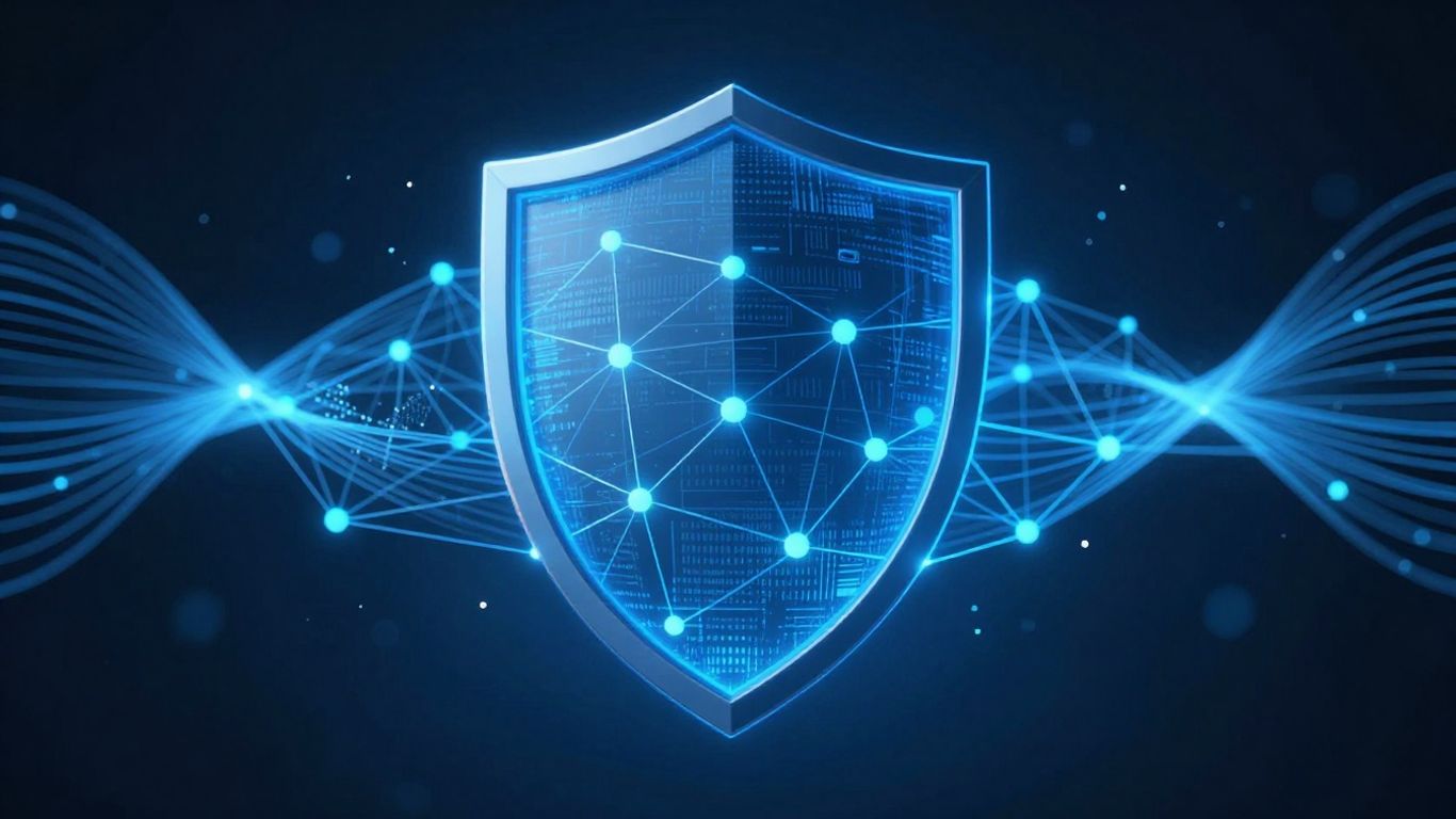 Digital shield protecting network nodes