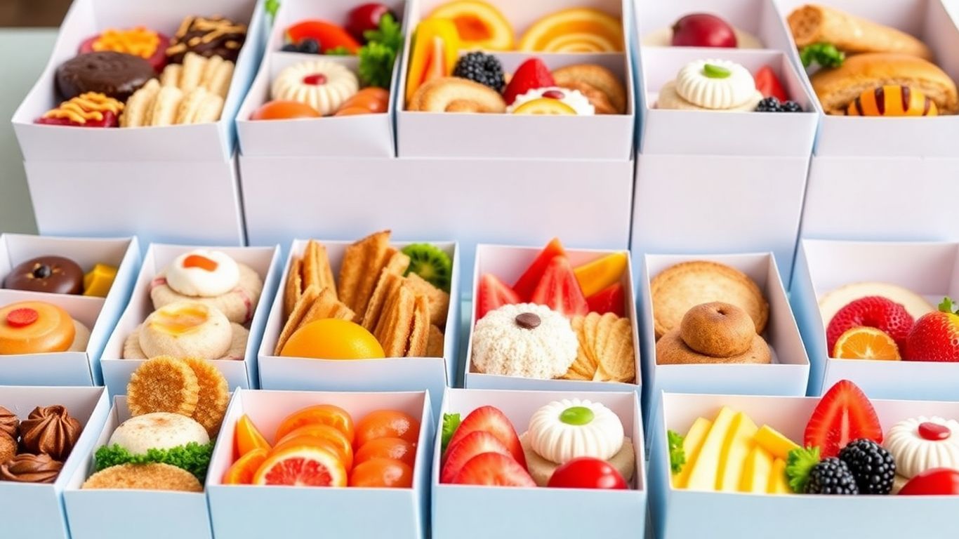 ชุดอาหารว่าง Snack Box พร้อมส่งทั่วอุบลราชธานี