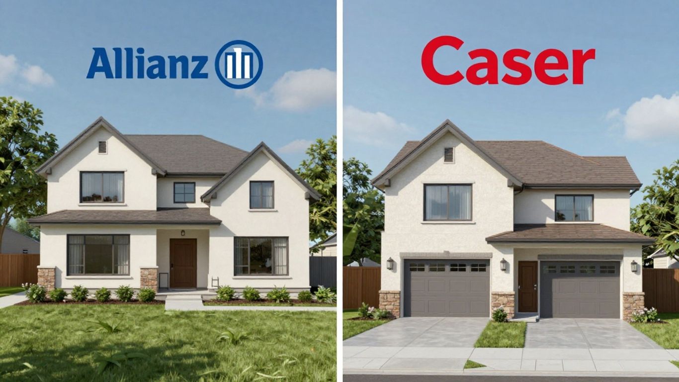 Comparativa de seguros de hogar Allianz vs Caser.