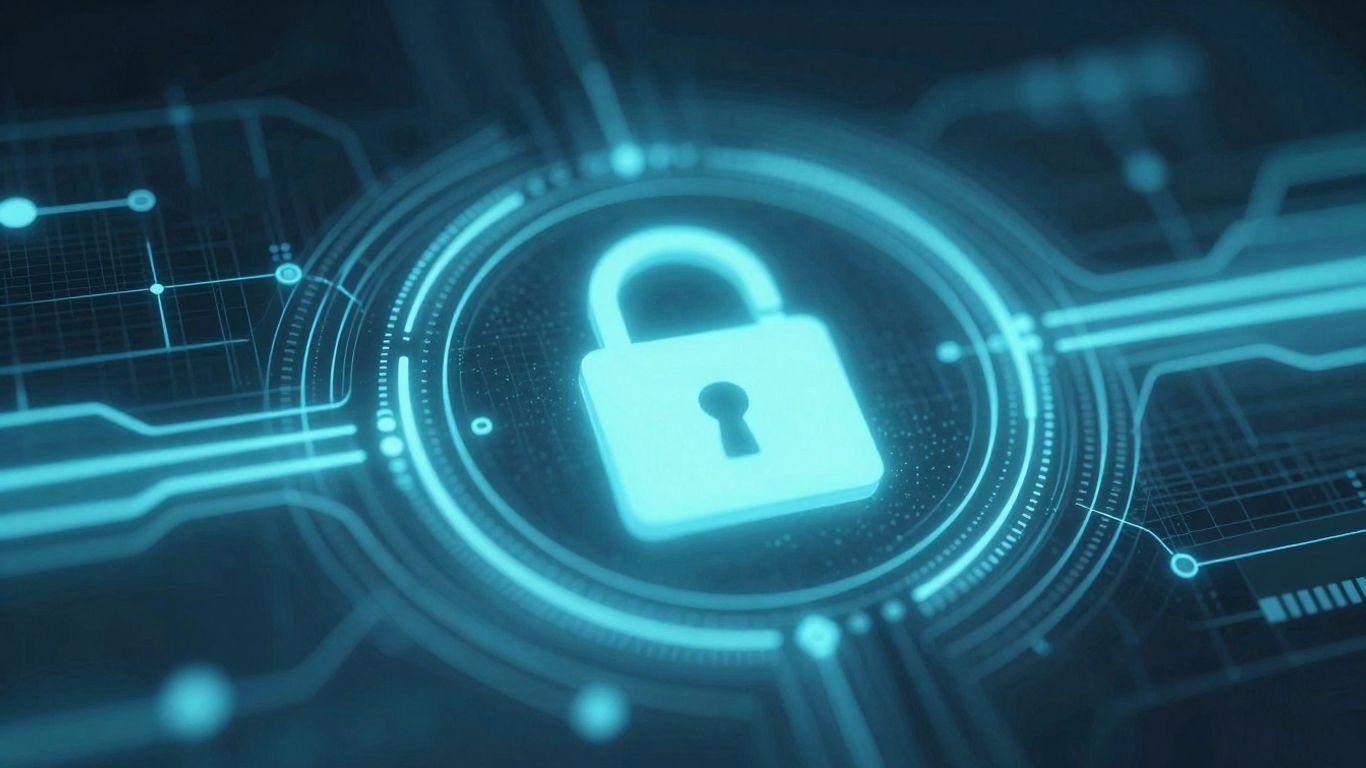 Data privacy compliance software interface with security icons.