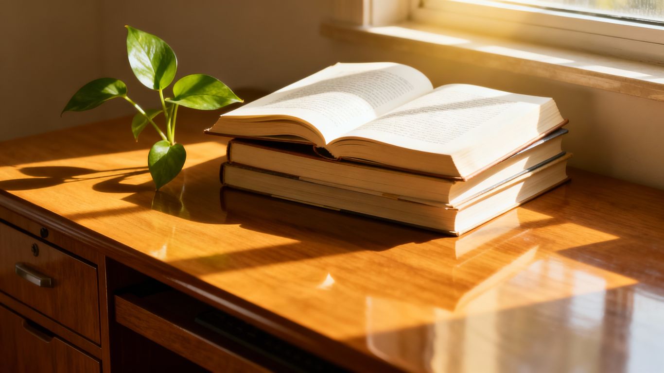 Stack of business and finance books for entrepreneurs.