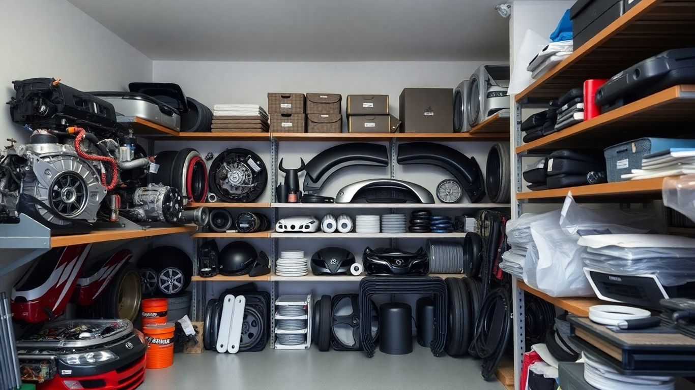 Toyota car parts and spares for various models.