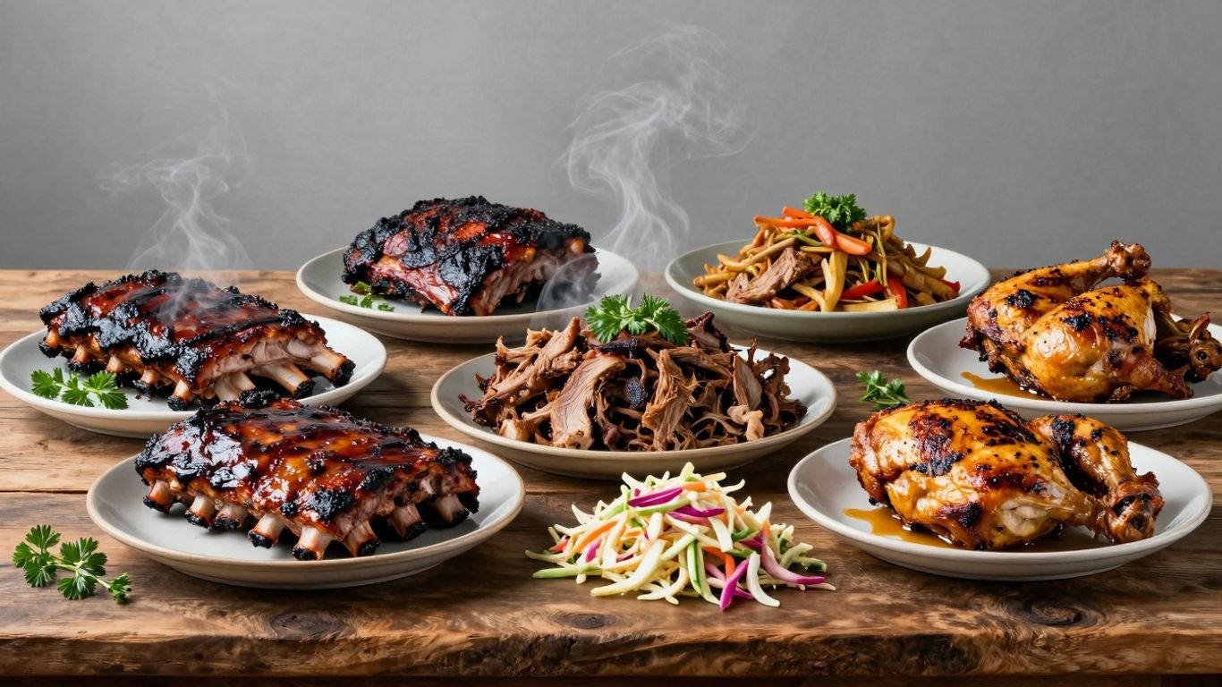 Delicious BBQ main courses for a crowd