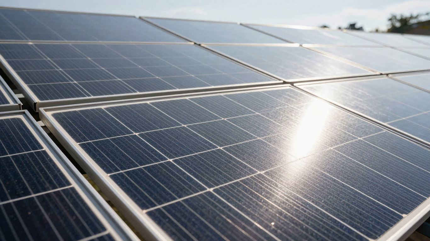 Panneau solaire hybride produisant électricité et chaleur.