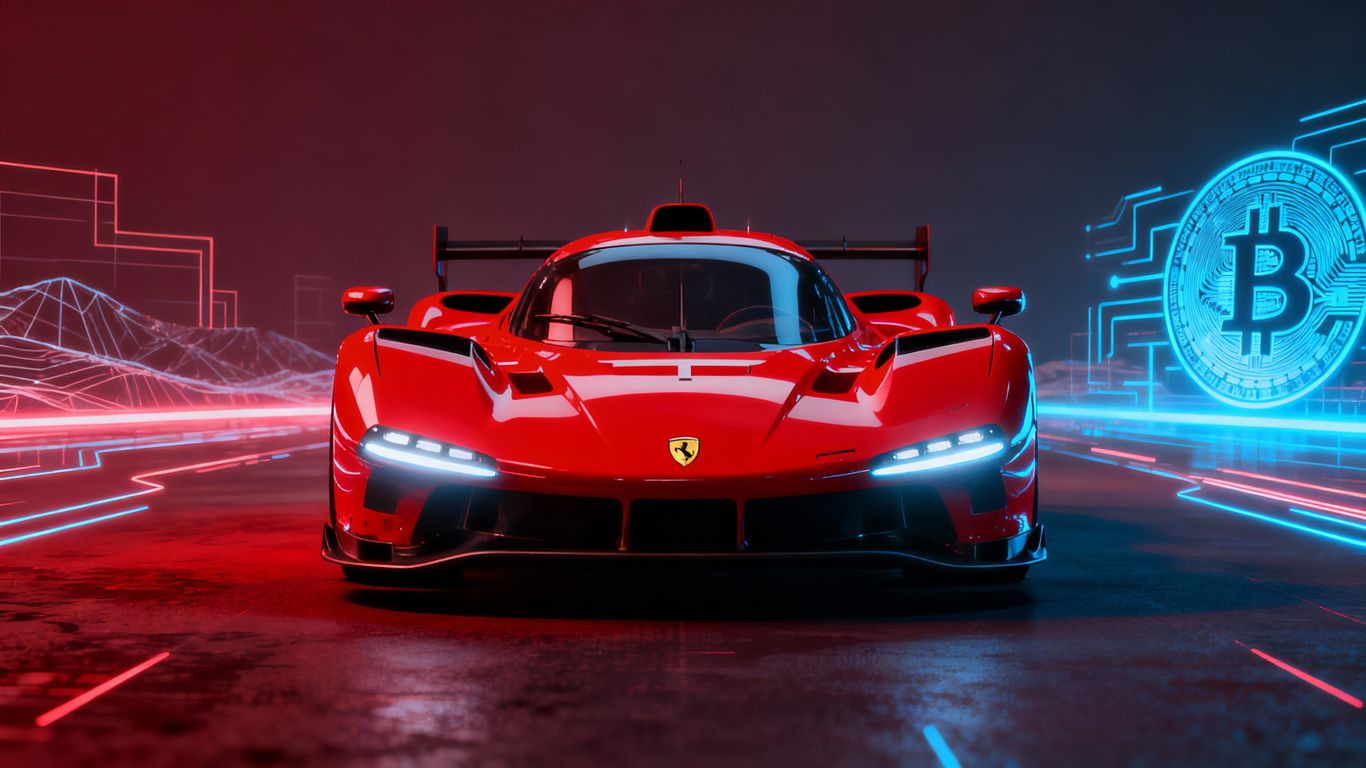 Ferrari Le Mans racer in digital age.