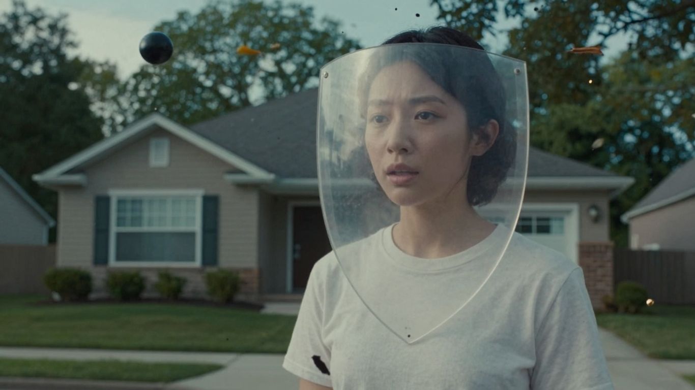 Casa protegida por un escudo de responsabilidad civil.