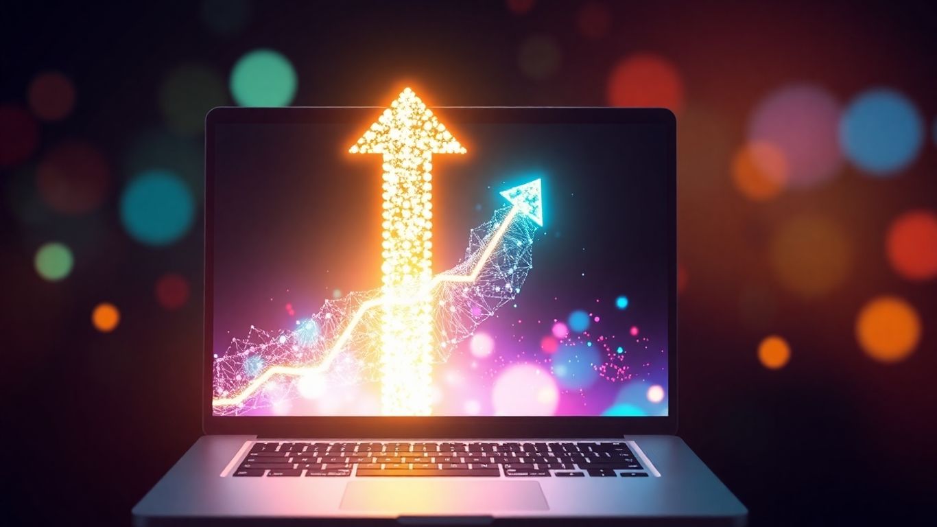 Digital marketing growth and search engine visibility.