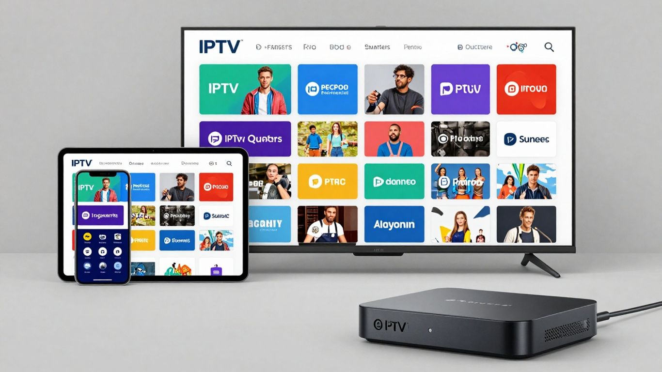 Installation IPTV Smarters Pro sur divers appareils électroniques.