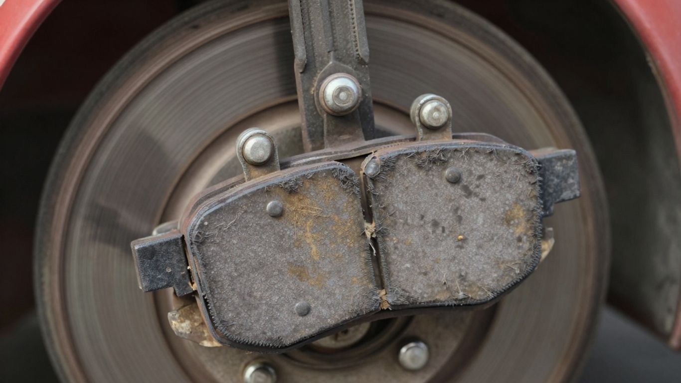 ผ้าเบรครถโฟล์คลิฟท์ที่สึกหรอพร้อมเปลี่ยน