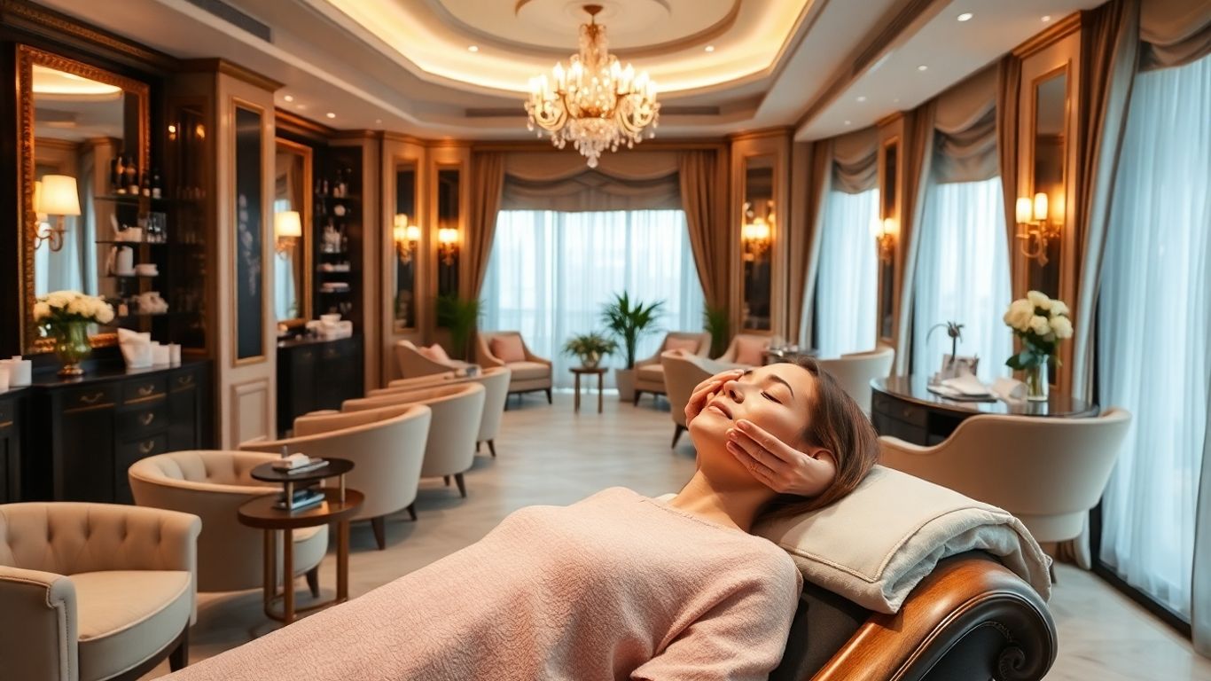 Nuevo Derma Therapeutic System beauty parlour interior