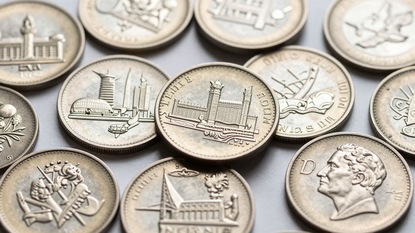 银币：法国硬币与外国硬币