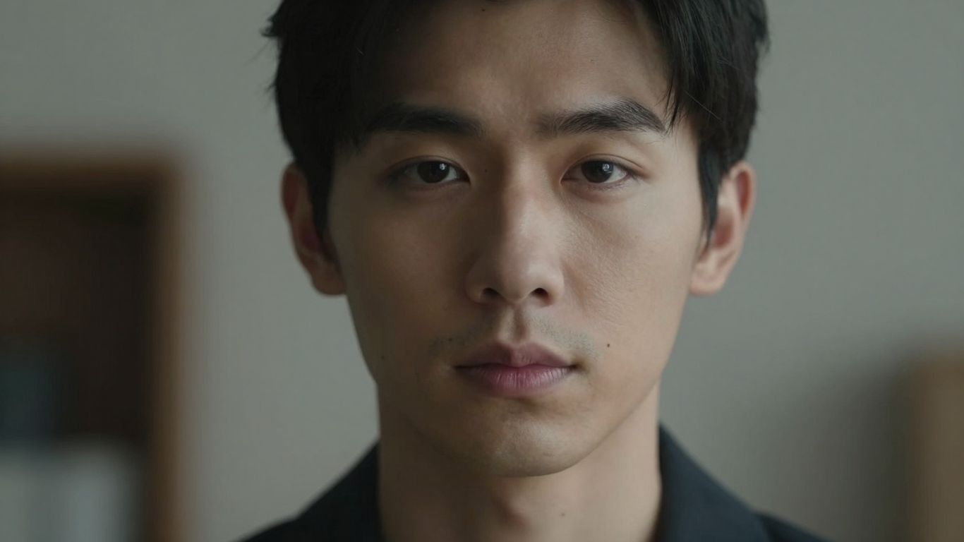 Disciplined trader with a focused and calm expression.