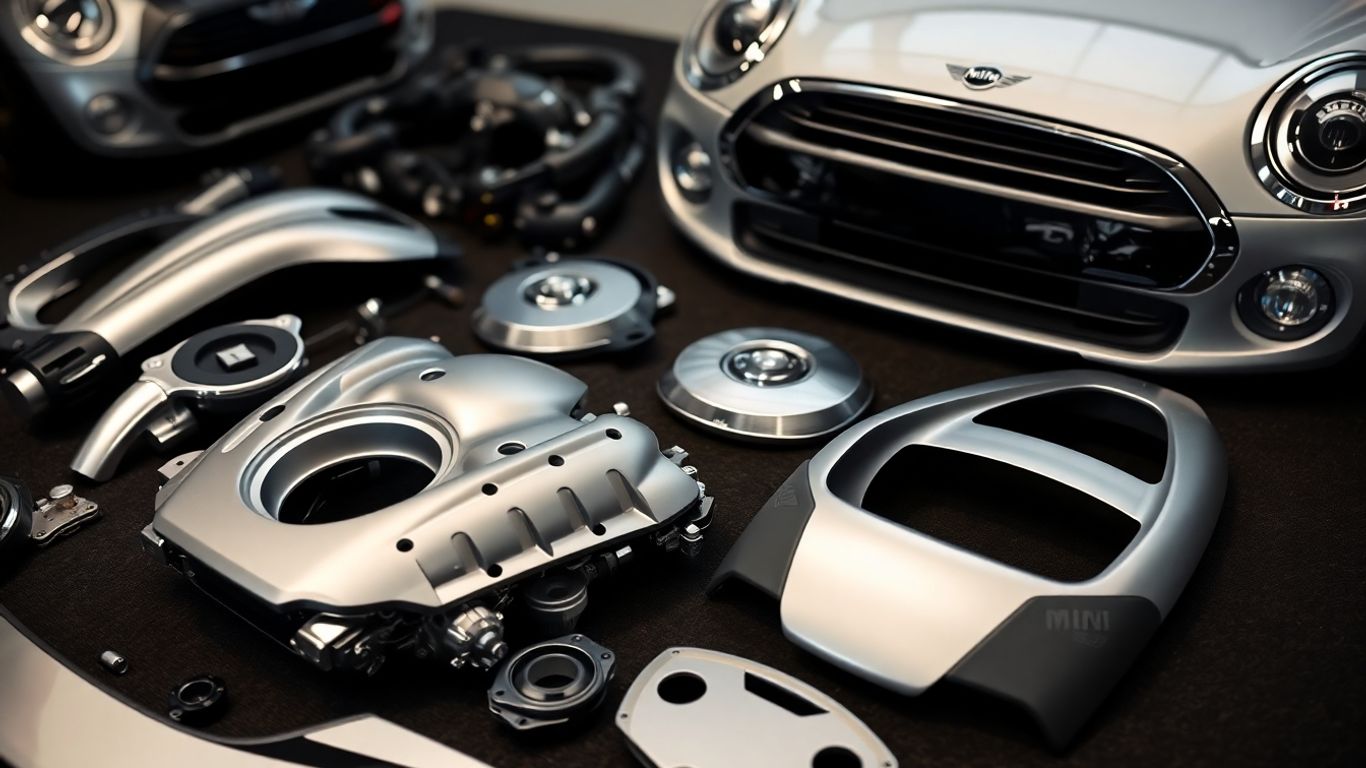 MINI Clubman spare parts for car projects.