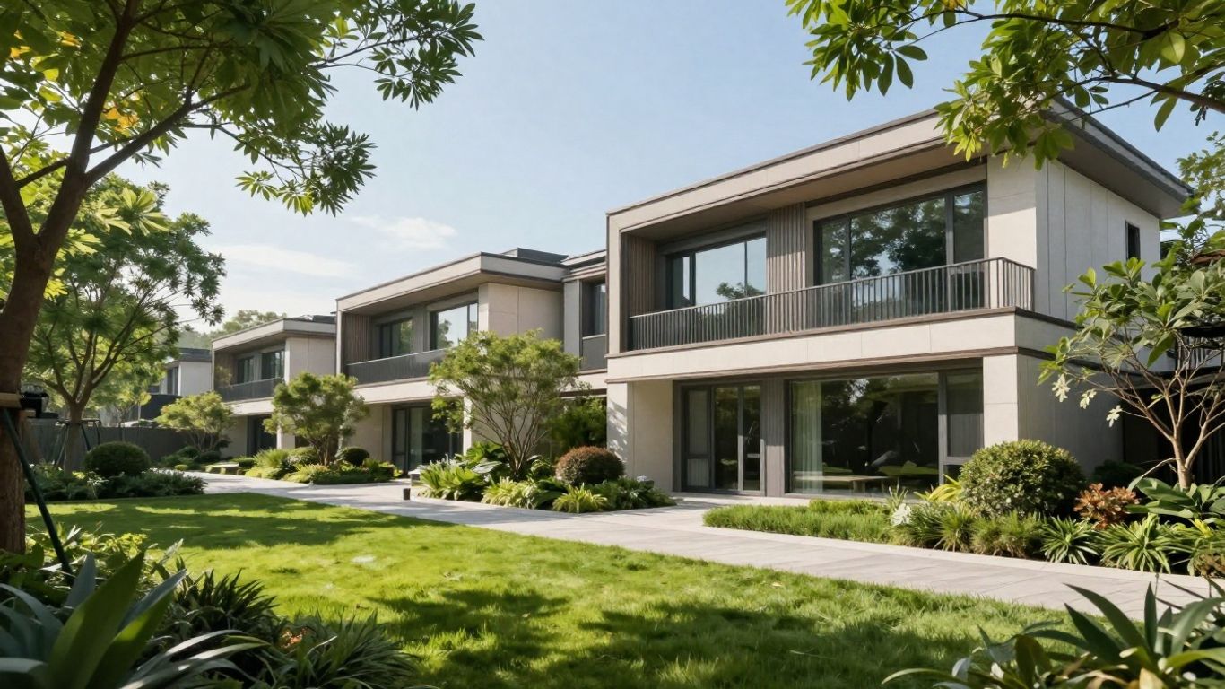 Low Rise Residential Development at Dairy Farm close to nature and ...
