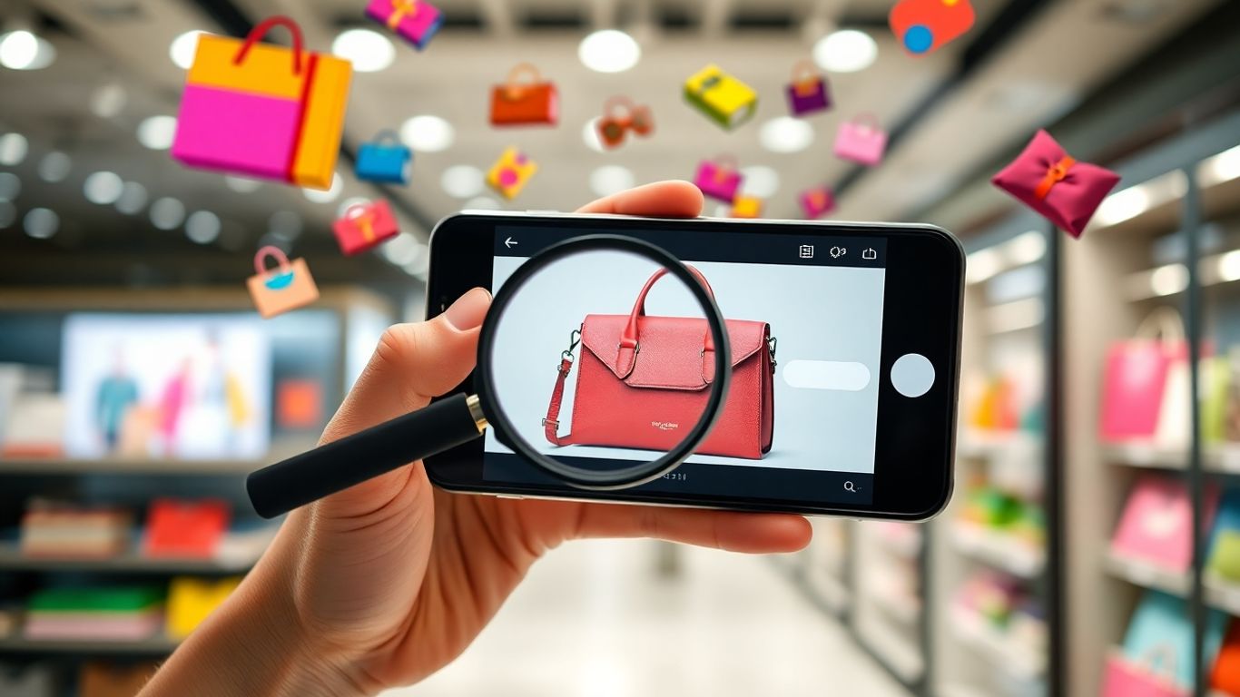 Smartphone visual search for fashion items