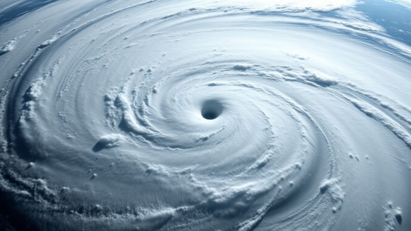 Ouragan Melissa sur l'océan Atlantique