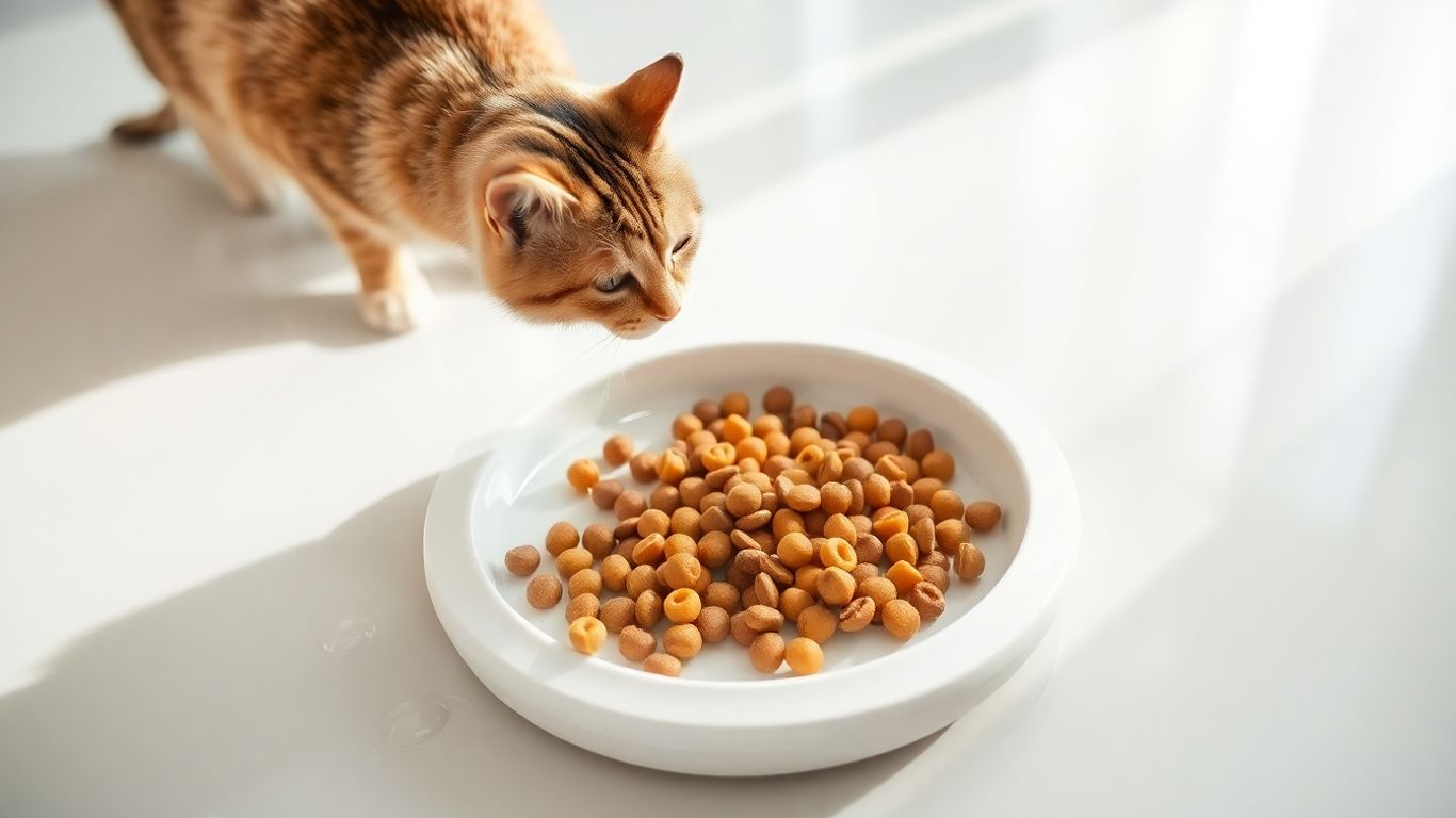 Leak-proof cat food bowl preventing spills and messes.