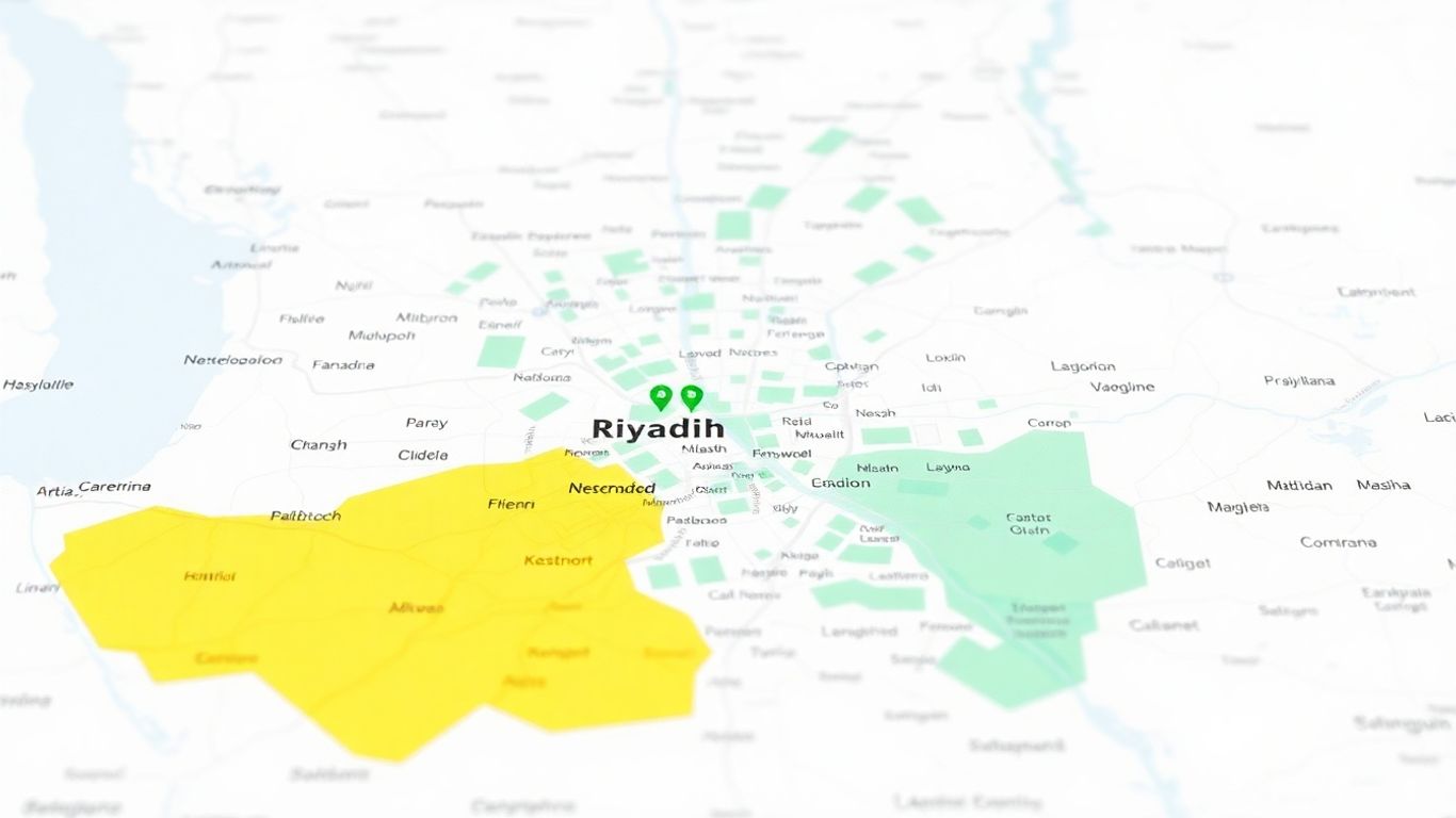 الرمز البريدي لجميع أحياء الرياض