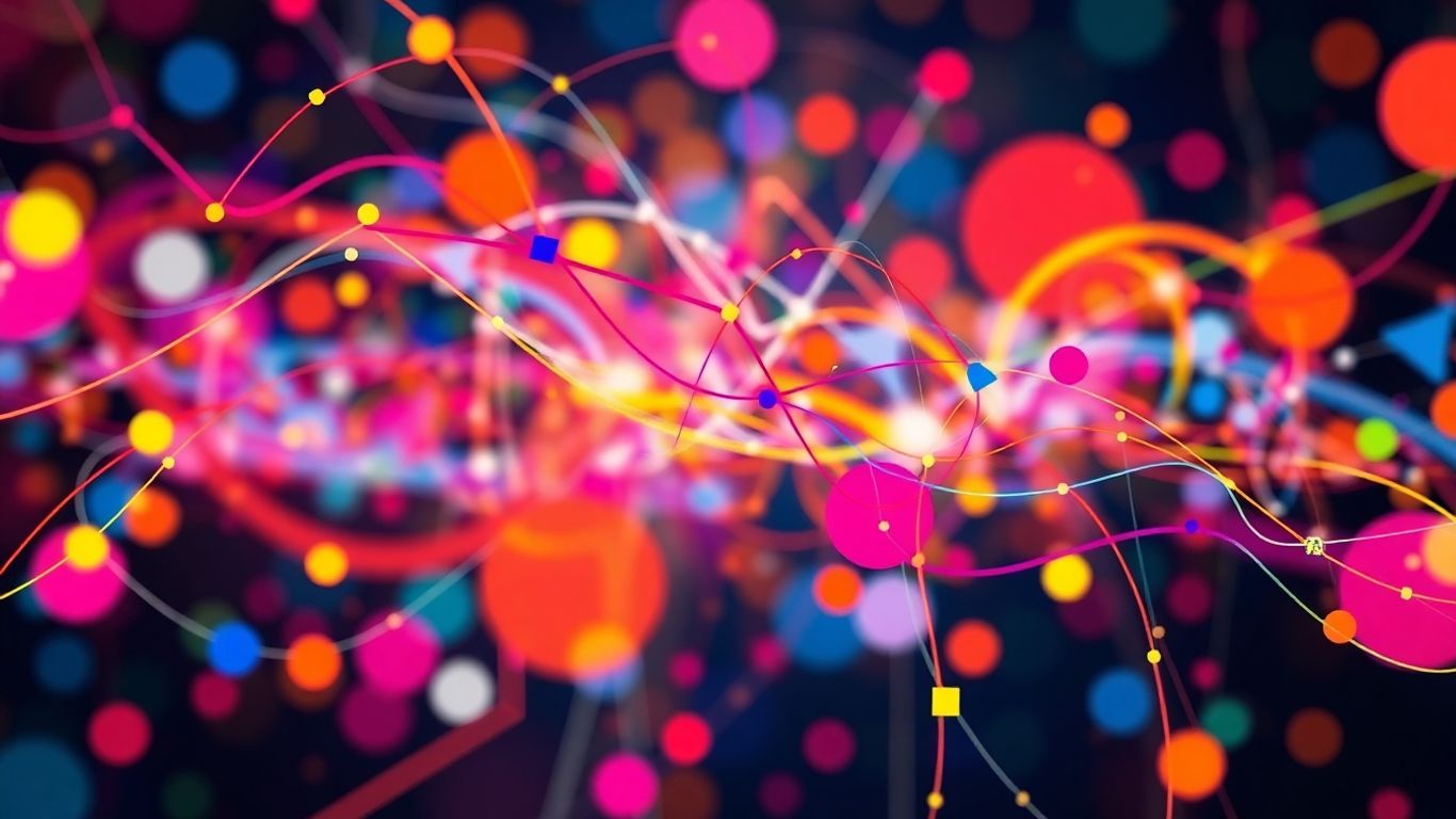 Matplotlib data visualization abstract art