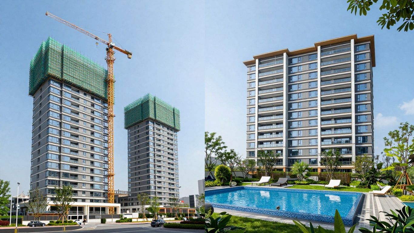 Off-plan versus resale property in Phuket comparison.