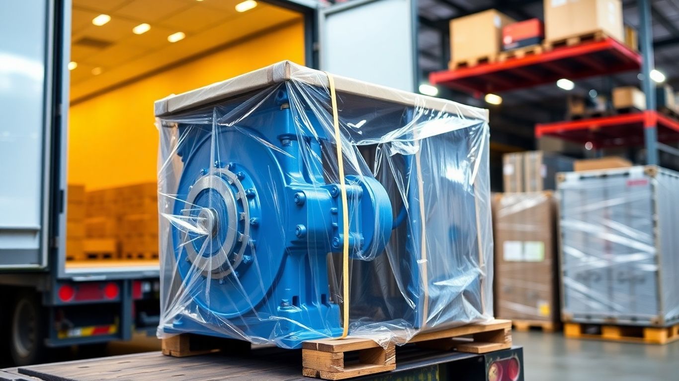 Gearbox shipping and delivery