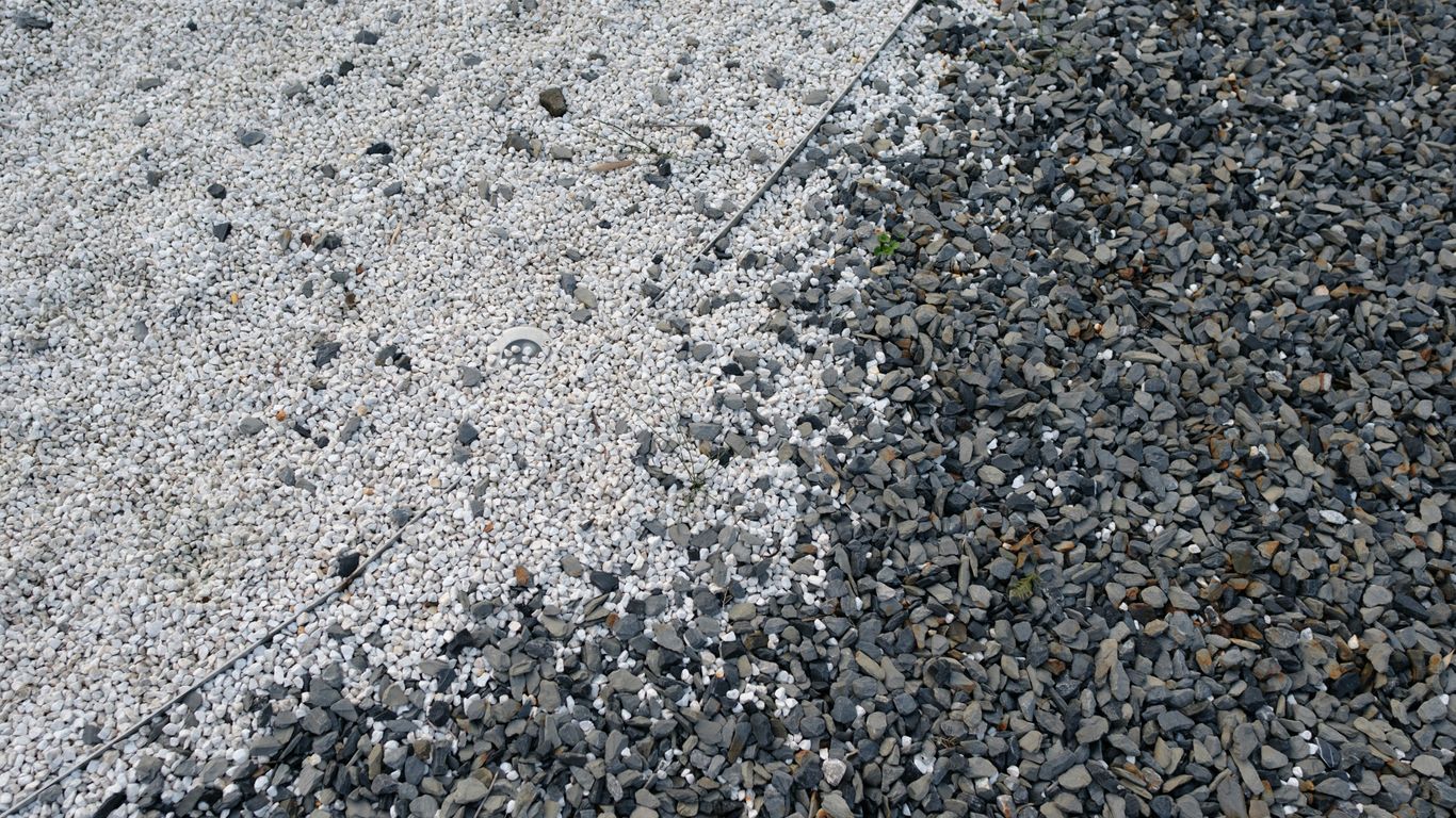 a stop sign on the side of a road