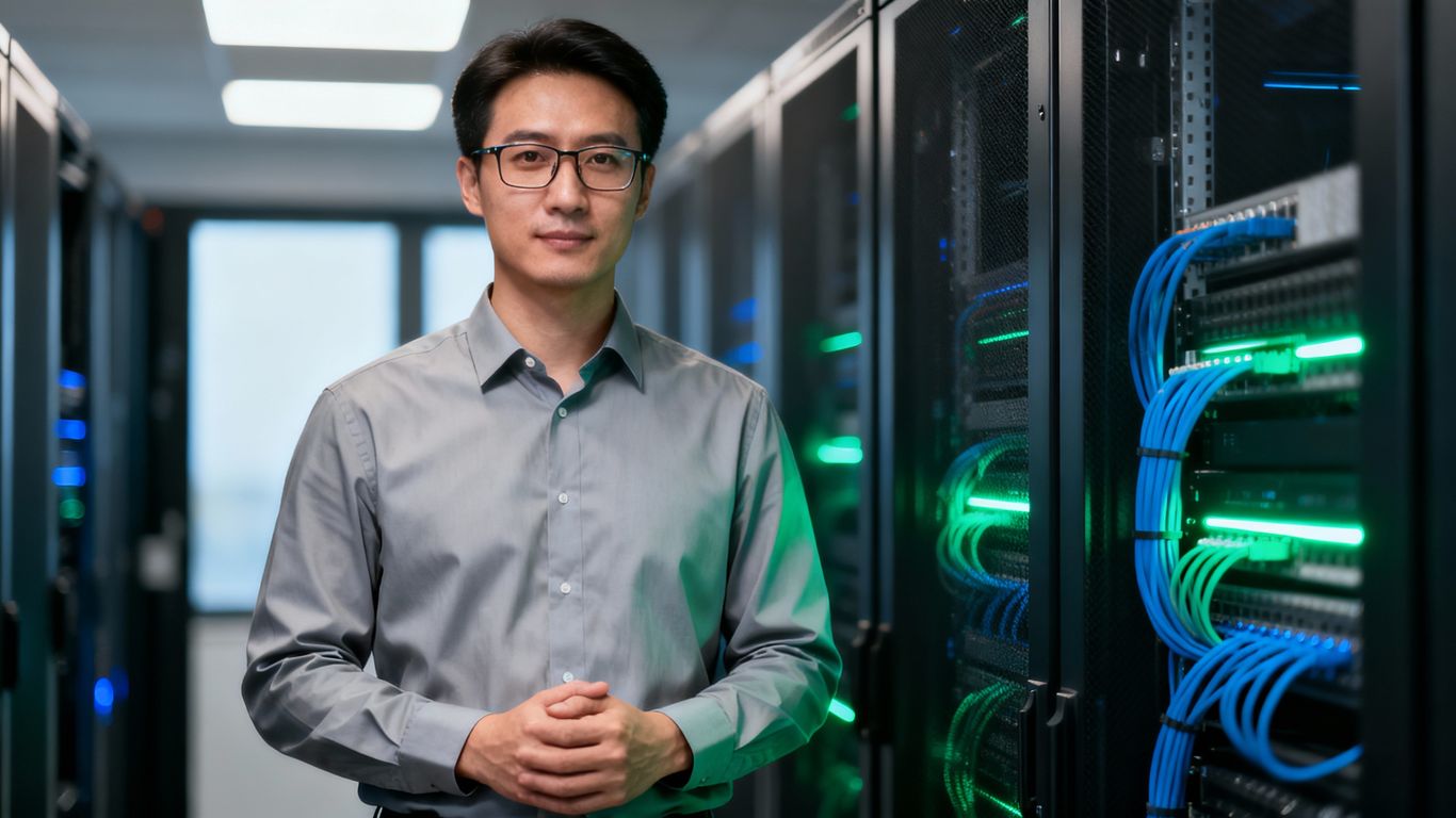 IT technician securing business future in Nashville.