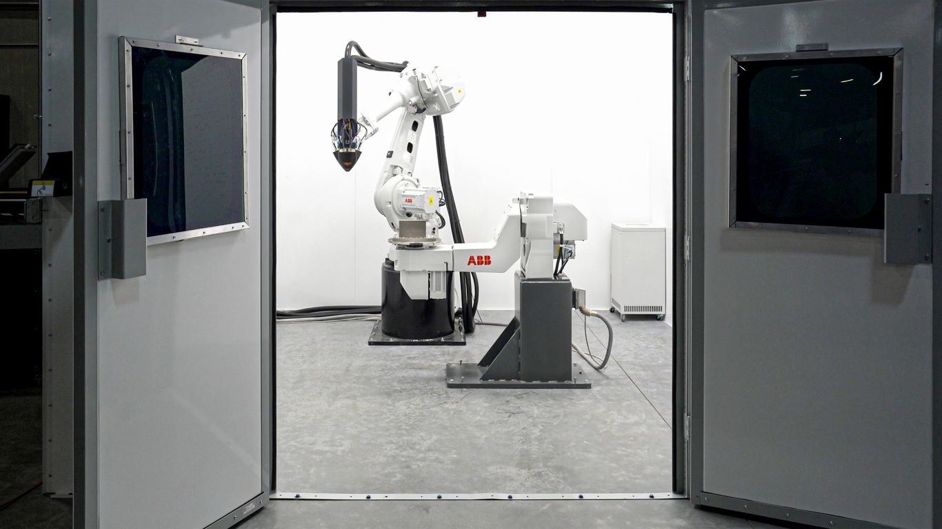 a machine in a room