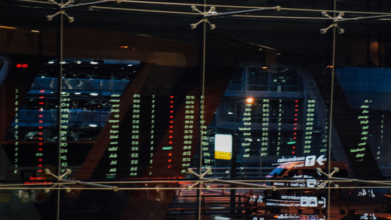 a large building with a lot of lights on it