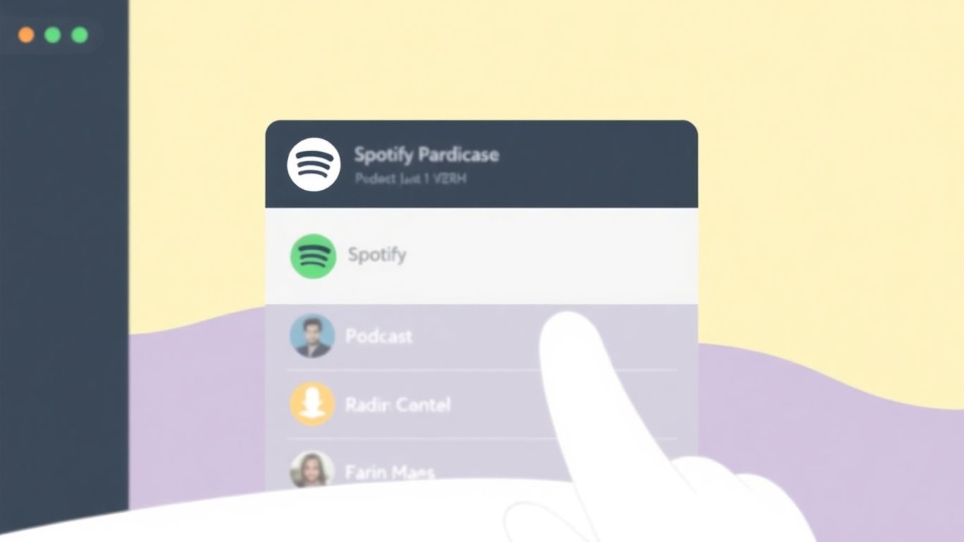 Spotify podcast content removal illustration