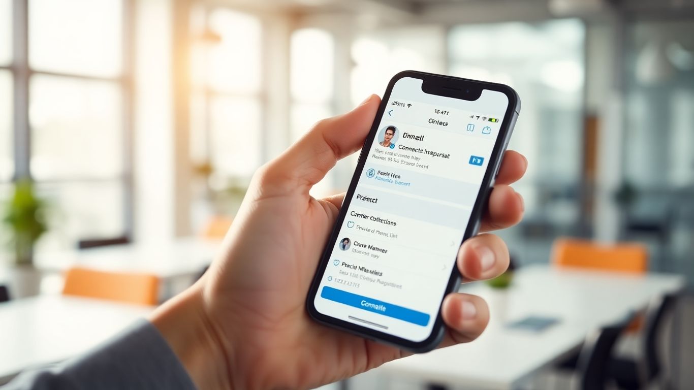 LinkedIn connection request success