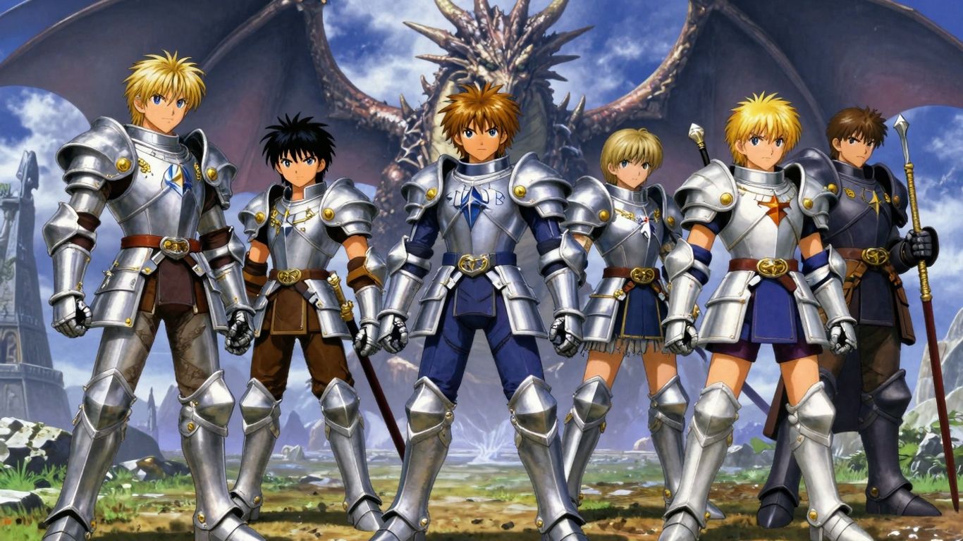 Final Fantasy I&II: Dawn of Souls game art