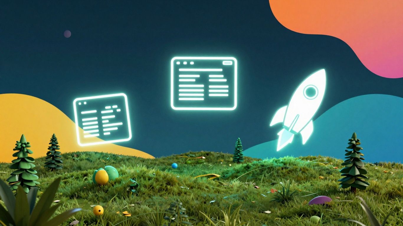 Infographic of AI website building elements