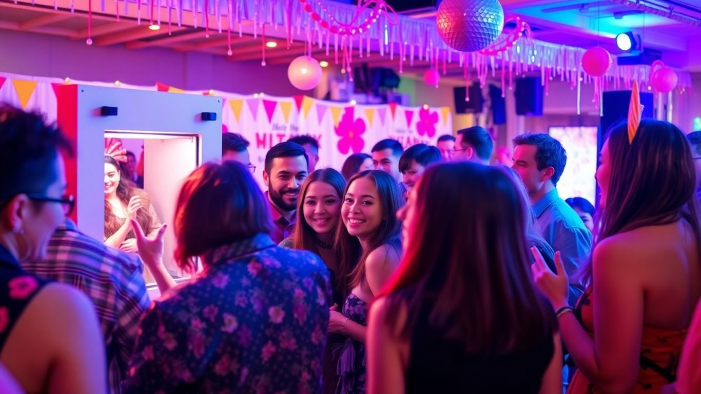 Photobooth lors d'une fête à Bar-le-Duc