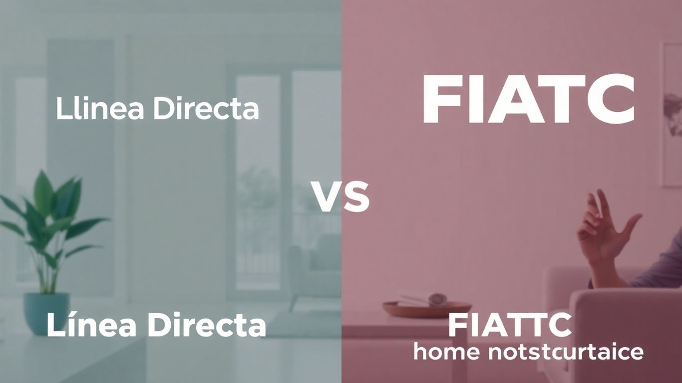 Línea Directa vs FIATC seguro de hogar