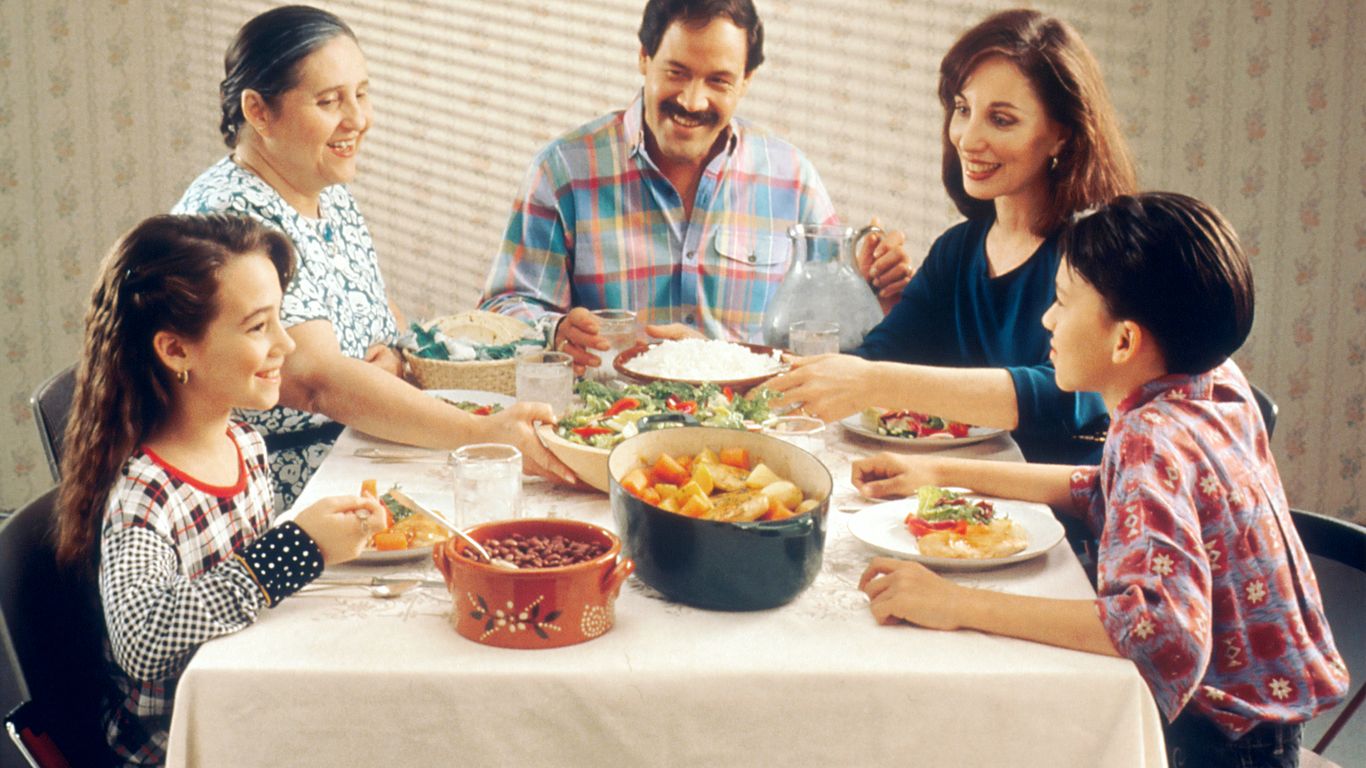 group of person eating indoors